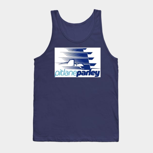 Pit Lane Parley New Logo Tank Top by pitlaneparley